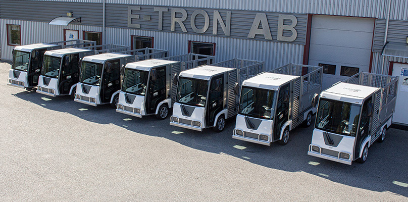 Vehículos eléctricos para reparto, servicios de logística y servicios municipales